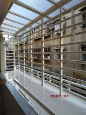 穿梭管防盜窗